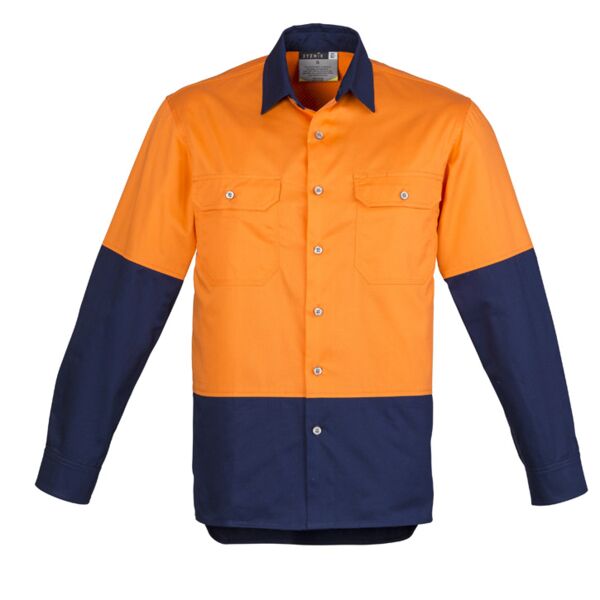 Mens Industrial Long Sleeve Shirt Thumbnail